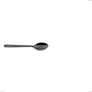 Cucchiaino moka Venice Gun Metal, Acciaio Inox 18-10 trattamento pvd canna di fucile, spessore 4 mm, lunghezza 124 mm