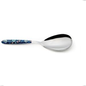 Pala riso vero garden, acciaio 18.0 nickel free, manicatura pbt sublimato acciaio lucido, lunghezza 252 mm
