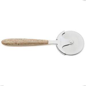 Rotella tagliapizza vero pino, acciaio 18.0 nickel free, manicatura pbt sublimato acciaio lucido, lunghezza 200 mm
