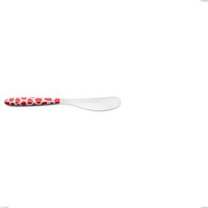 Spalmaburro piccolo Vero poppy, acciaio 18.0 nickel free, manicatura pbt sublimato acciaio lucido, lunghezza 152 mm