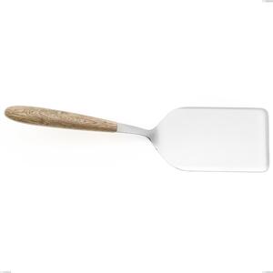 Pala lasagne vero pino, acciaio 18.0 nickel free, manicatura pbt sublimato acciaio lucido, lunghezza 240 mm