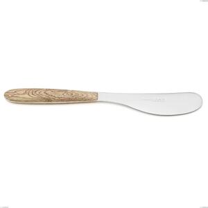 Spalmaburro piccolo vero pino, acciaio 18.0 nickel free, dimensione 152 mm manicatura pbt sublimato acciaio lucido, lunghezza 160 mm