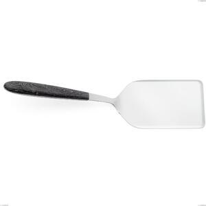 Pala lasagne vero wenge, acciaio 18.0 nickel free, manicatura pbt sublimato acciaio lucido, lunghezza 240 mm