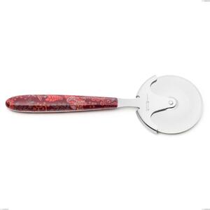 Rotella tagliapizza vero samarcanda, acciaio 18.0 nickel free, manicatura pbt sublimato acciaio lucido, lunghezza 200 mm