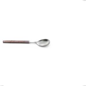 Cucchiaino caff� Zeus Fire, acciaio forgiato 18/10 (AISI 304) - lunghezza�140 mm, manicatura martellata brunita