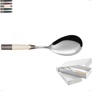 Confezione a libro 1 pezzo pala riso aria, acciaio 18/10 aisi304 colorato