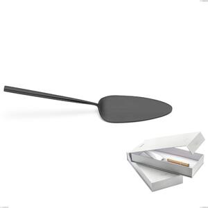 Confezione a libro 1 pezzo pala torta Kyoto Black, Acciaio inox (Aisi 304) trattamento pvd acciaio lucido