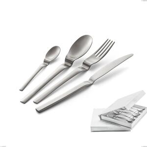 Confezione a libro 6 pezzi cucchiaino moka Joy Up 2.00 mm acciaio 18/10 Sabbiato, Acciaio 18/10 (AISI 304), spessore 2,00 mm