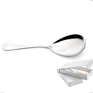 Confezione a libro 1 pezzo pala riso Milano inox 18/10 , Acciaio inox 18/10 (AISI304) lucido a specchio, spessore 2,5 mm
