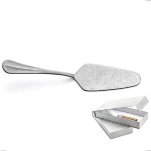 Confezione a libro 1 pezzo pala torta Royal Retro, Acciaio inox 18-10 finitura vintage, spessore 2.5 mm