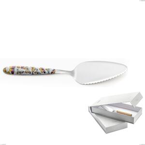 Confezione a libro 1 pezzo pala torta vero butterfly, acciaio 18.0 nickel free, manicatura pbt sublimato acciaio lucido
