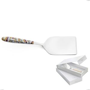 Confezione a libro 1 pezzo pala lasagne vero butterfly, acciaio 18.0 nickel free, manicatura pbt sublimato acciaio lucido