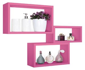 Modularredo TRITTICO Fuxia | set mensole