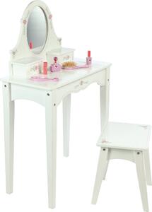 Tidlo Tavolo cosmetico in legno bianco