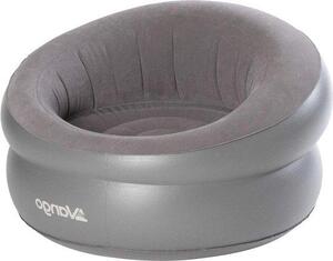 Materasso gonfiabile Famanu con rivestimento in PVC rinforzato - Colore grigio Nocturne, una taglia