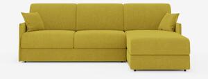 Evans Divano letto angolare con penisola contenitore - design compatto