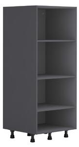 Mobile da cucina a mezza colonna DELINIA ID L 60 x H 137.6 x Sp 58 cm grigio