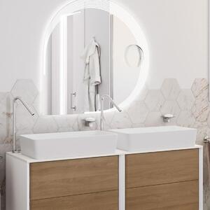 Top per lavabo BADEN HAUS Bellagio L 63 x P 46 x H 12 cm bianco opaco