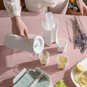 Guzzini Portabicchieri universale per la tavola moderna Tiffany Policarbonato Bianco