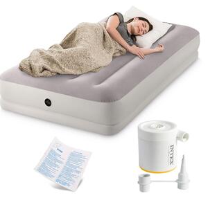 Materasso gonfiabile per una persona, 191x99x30 cm, con pompa USB, marca INTEX, modello 64177