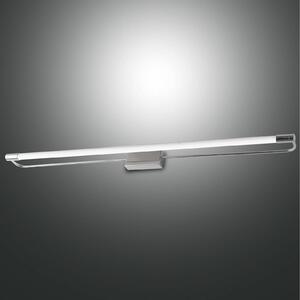 Fabas Luce Applique LED Rapallo, cromo, IP44, 80 cm
