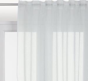 Tenda INSPIRE Voile Softy bianco fettuccia con passanti nascosti 200 x 280 cm