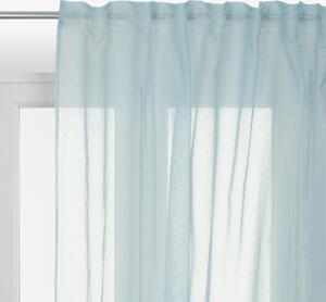 Tenda filtrante INSPIRE Voile Softy blu fettuccia con passanti nascosti 200x280 cm