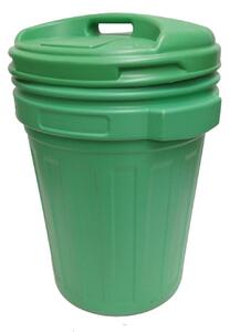 Bidone in plastica richiudibile 70 L