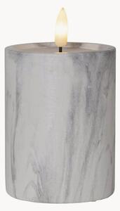 Candela a LED a blocco con fiamma marmo con funzione timer