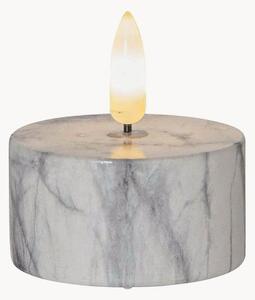 Candele a LED con fiamma in marmo con funzione di timer, 2 pz