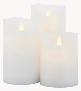 Set di 3 candele a LED Sara