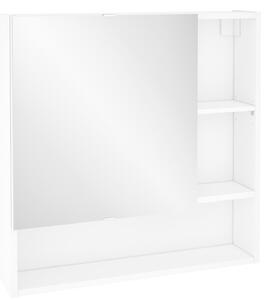 Specchio contenitore senza luce L 70 x P 16.3 x H 70 cm bianco Sensea