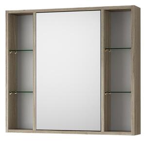 Specchio contenitore senza luce Kora L 74 x P 16 x H 75 cm olmo rousseau