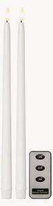 Set di 2 candele a bastoncino a LED con telecomando Flame Stripe