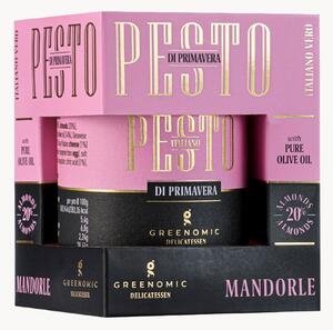 Pesto Primavera con mandorle, 4 barattoli