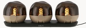 Set lampade da tavolo portatili a LED per interni ed esterni Cosisfera, dimmerabili, set da 4