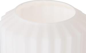 Lampada da tavolo moderna in ottone con vetro opalino ricaricabile - Millie
