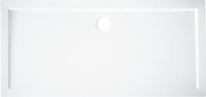 Piatto doccia SENSEA acrilico rinforzato fibra di vetro Essential 70 x 120 cm bianco