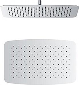 Beitz & Walz AqvaShower soffione doccia 550 x 350 x 2 mm / acciaio inossidabile lucido