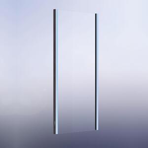 Lato per box doccia prodotto senza tipo di apertura Namara 66.5 cm, H 195 cm in vetro temprato, spessore 8 mm trasparente silver