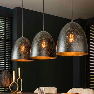 ZIJLSTRA Lampada a sospensione Kosmos, dimmerabile, Nero, Soggiorno / Sala da pranzo, Metallo, Campagna / Rustiche, Lampada a sospensione