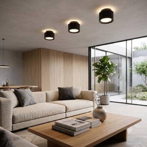 Näve Plafoniera a LED Trimes, dimmerabile, Nero, Soggiorno / Sala da pranzo, Plastica, Plafoniera LED