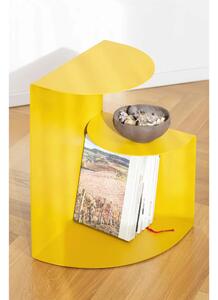Sidetable SLOPE dal design minimal e moderno Dimensioni 37x38xh 50 cm che pu� essere utilizzato sia come tavolino di servizio lato divano sia come semplice comodino colore RAL 1005