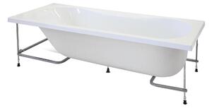 Vasca e telaio Egeria 170 x 80 cm bianco 030