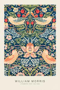 Stampa artistica Strawberry Thief Special Edition Classic Vintage Pattern - William Morris, (26.7 x 40 cm)
