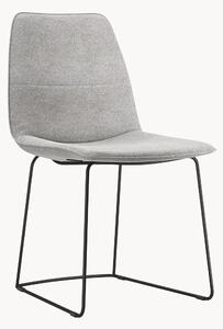 Sedia imbottita freistil117, grigio segnale