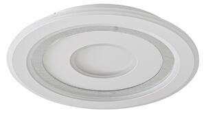 Plafoniera Lindby, Lorvik, dimmerabile, Bianco, Soggiorno, Metallo, Moderno