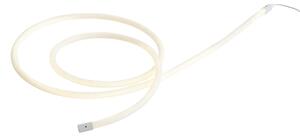 Catena luminosa bianca con spina 3m con LED dimmerabile in Kelvin IP44 - Ropy