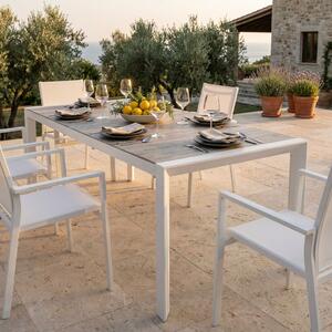TED - tavolo da giardino allungabile in gres