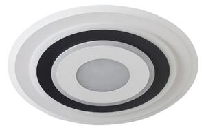 Plafoniera Lindby, Rebeka, dimmerabile, Bianco, Soggiorno, Plastica, Moderno